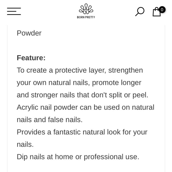 ✨3 for $10✨ Born Pretty Dipping Powder Color Powder for Nails, New Sealed x3 - Picture 2 of 7